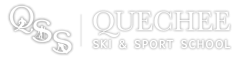 Quechee Ski & Sports School Logo in White