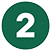 Number 2 Icon